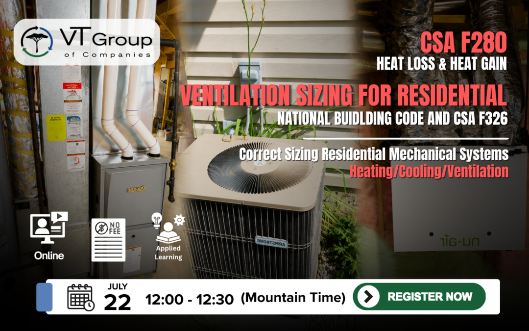 Correct Sizing Residential Mechanical Systems (Heating/Cooling/Ventilation)