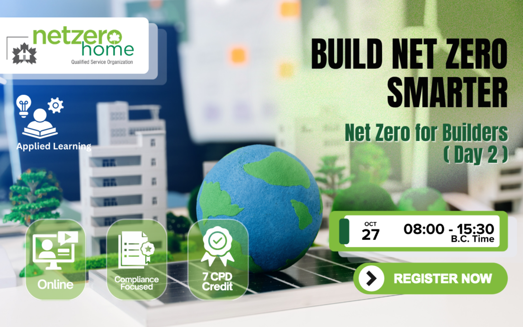 Online Net Zero Training – Net Zero for Builders (Day 2)